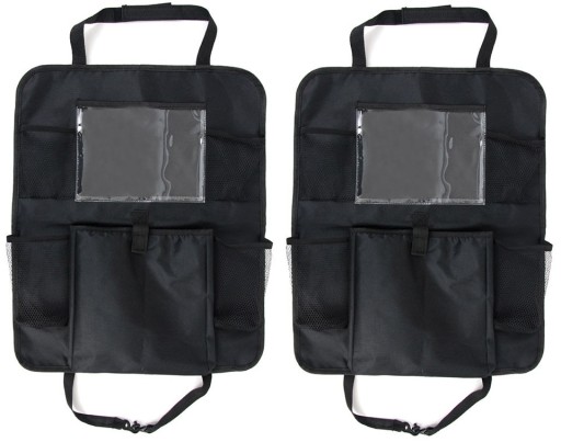 Органайзер для крісла з кишенею для планшета Amio, чорний