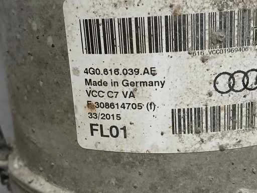 shock absorber PNEUMATYCZNY front AUDI A7 4G0616039AE