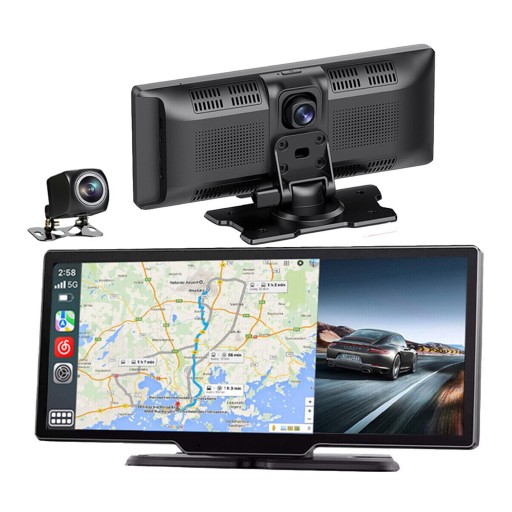 АВТОМОБІЛЬНИЙ СЕНСОРНИЙ ВІДЕОРЕГІСТРАТОР 2 КАМЕРИ