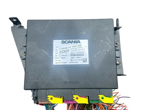 Scania r euro6 модуль контролер координатор coo7 2578710