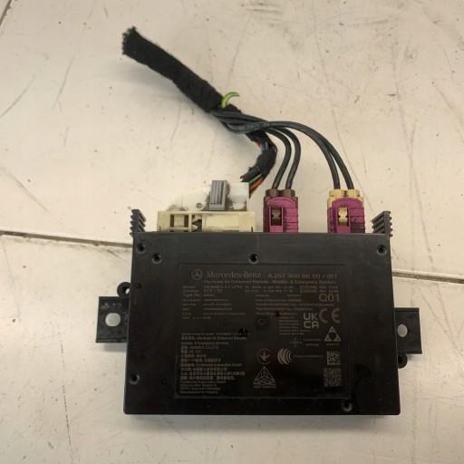 673206550 - Контролер комп'ютер модуль hermes sos mercedes e-class w213 lift 22