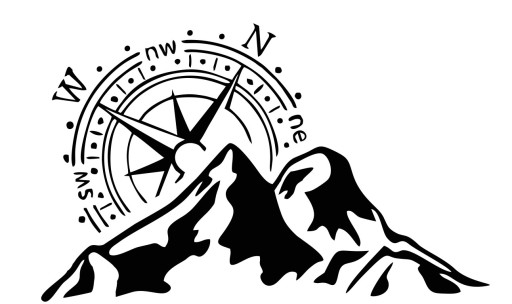 Роза ветров наклейка 78 см х 48,5 см