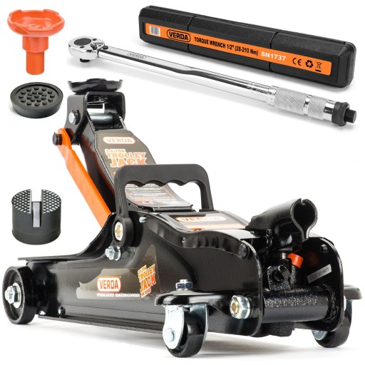 АВТОПІДІЙНИК ŻABA 2.5T КЛЮЧ ДИНАМЕТИЧНИЙ ДЛЯ КОЛІС 1/2