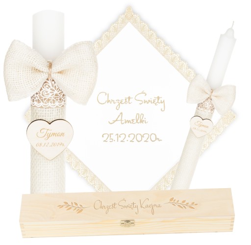 Хрестильна свічка Хрестильна вишивка халата