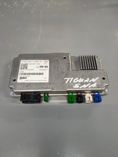 5Q0907556.C - Tiguan ii 5na passat b8 arteon модуль контроллер камеры вид сверху 5q0907556c
