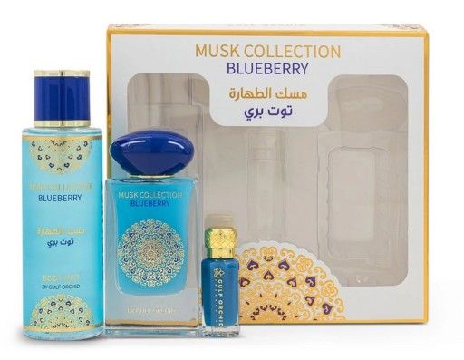 gulf orchid blueberry woda perfumowana 60 ml   zestaw 