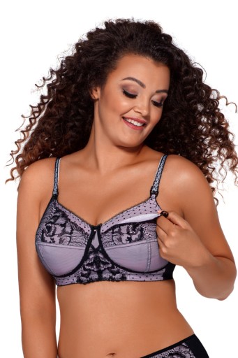 М'який бюстгальтер для годування Ava 2009 K, чорний, розмір 80G