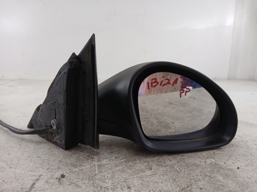 SEAT IBIZA III mirror right black, MANULANE