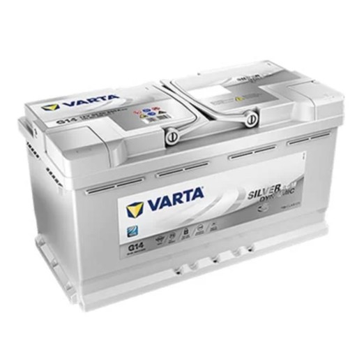 АККУМУЛЯТОР VARTA SILVER DYNAMIC AGM A5 12V 95 AH / 850 A START-STOP изображение 1