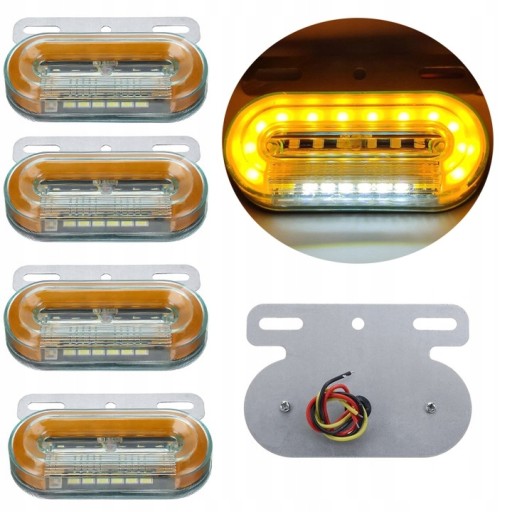 10x светодиодные габаритные огни 3led 12V / 24V