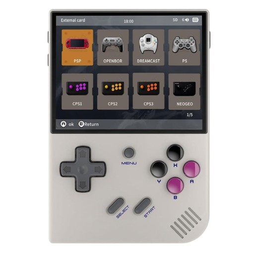 RG35XX Plus グレー Anbernic RG35XX Plus Szary Grey - Ceny i opinie - Ceneo.pl