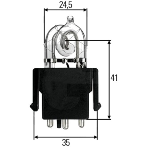 4550020175 - ЛАМПОЧКА МИГАЄ/ПОВЕРТАЄТЬСЯ