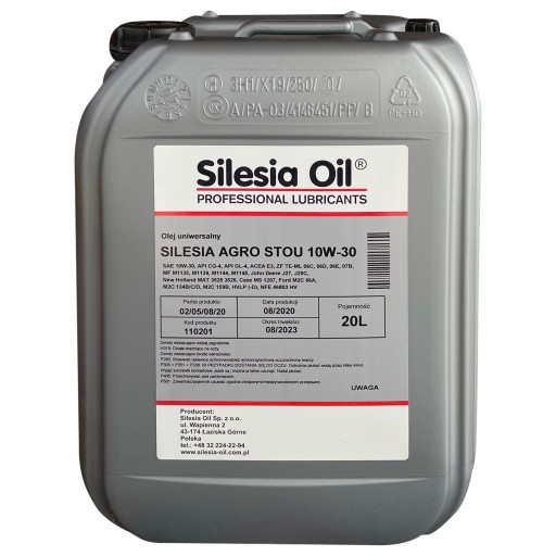 Масло стоу 10w30 20л.