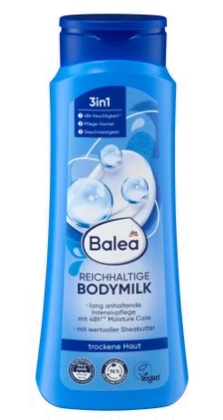 Balea, Telové mlieko, 400ml