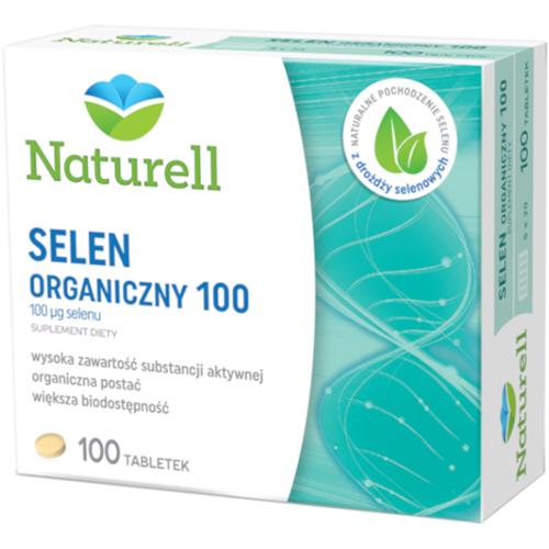 Naturell Organický selén 100 štítna žľaza odolnosť 100 tabliet