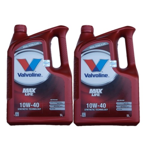 VALVOLINE MAXLIFE 10W40 MAX LIFE моторное масло 10L