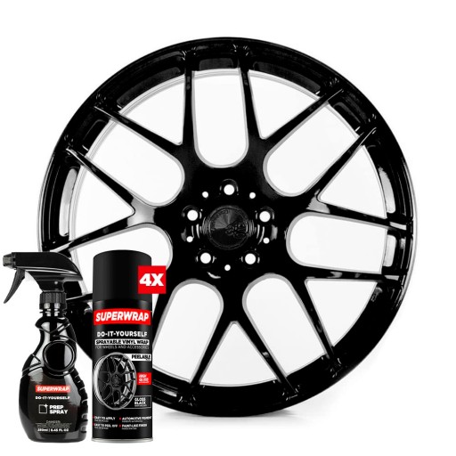 Набор аэрозольной пленки для колесных дисков 17 