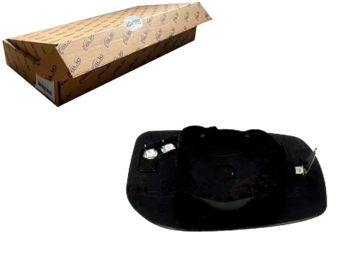 6102-02-1231957P - ЗОВНІШНЄ ДЗЕРКАЛЬНЕ СКЛО (З ПІДІГРІВОМ ОПУКЛЕ)