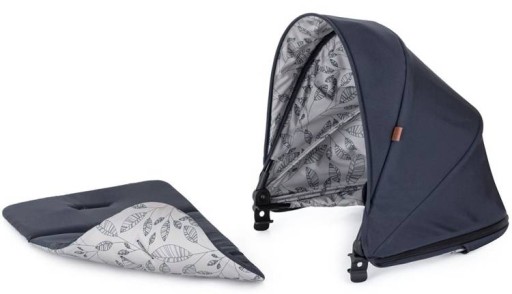 Капюшон на коляску Petite\u0026Mars Royal антрацит, темно-синій