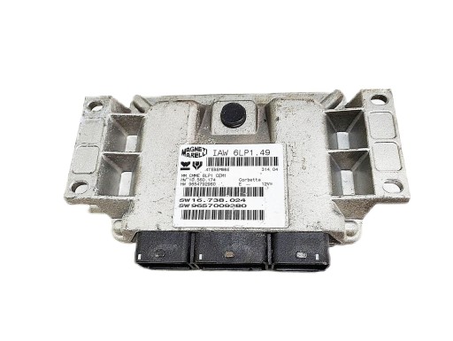 Компьютерный контроллер двигателя peugeot 9657009380 европа