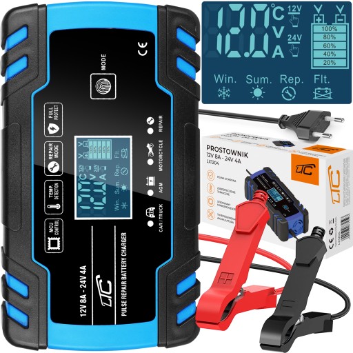 БЫСТРЫЙ ВЫПРЯМИТЕЛЬ АВТОМАТИЧЕСКИЙ СТАРТ СТОП 12В 24В