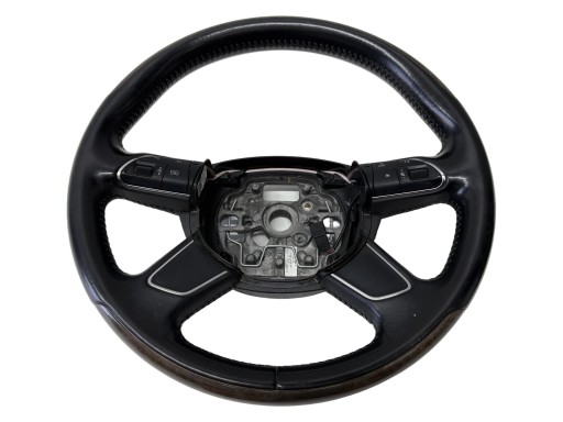 Volant MULTIFUNKCYJNA Bois Palettes vitesse volant AUDI A6 C7 6178861 4G0419091L