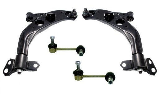 ALL3935A - Разъемы поперечных рычагов mazda 626 gf 1997-2002 xsedos 6 передний комплект