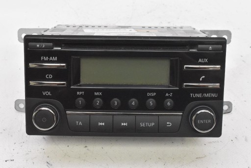 RADIO radio CD AUX 281853VV1A NISSAN NOTE 2 II E12 12-16