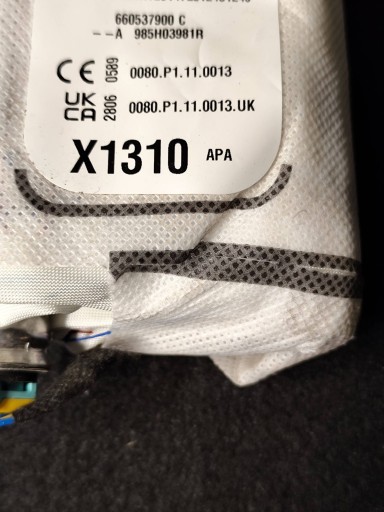 DACIA DUSTER III Airbag Sitz rechts 985H03981R
