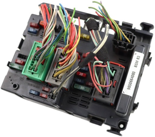 CITROEN PEUGEOT module control unit compartment BSM B3 9650664080