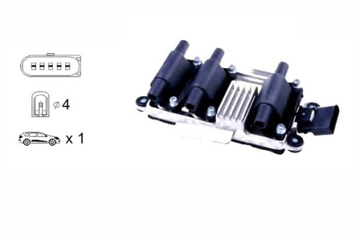 JM5067/JAN - Котушка запалювання janmor + помічник водія №28