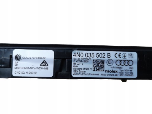 AUDI A8 4N D5 aerial LADOWARKA 4N0035502B