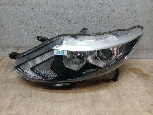 light front left NISSAN QASHQAI II 2 J11 13-17 lens 100-18030