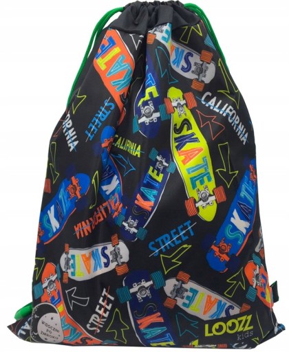 Шкільний портфель для взуття зі світловідбивачем Skater Majewski