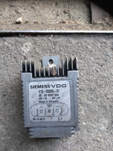 CORVETTA C6 модуль, контролер вентилятора