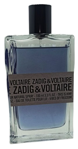 zadig & voltaire this is him! vibes of freedom woda toaletowa 100 ml  tester 