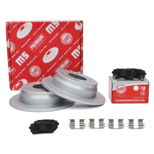 Диски колодки задні HYUNDAI i30 ix35; CEED SPORTAGE