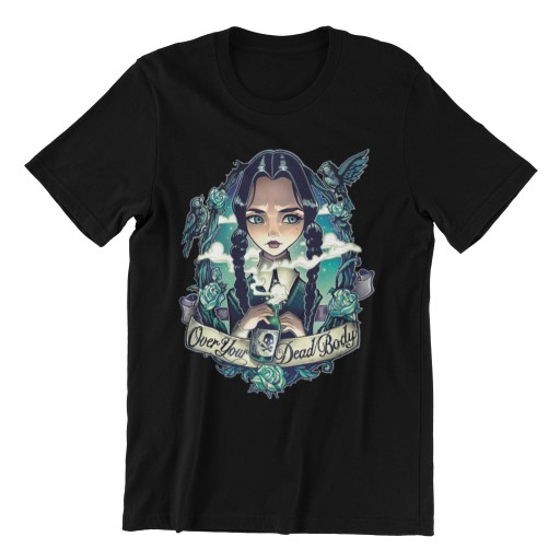 Чорна футболка JHK 152