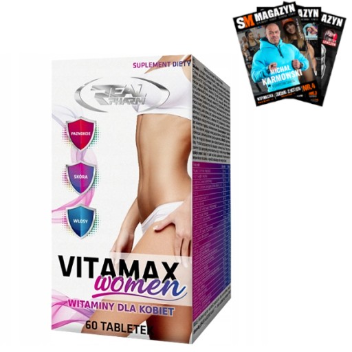 REAL PHARM VITAMAX WOMEN 60tab EXTRAKT HORČÍK WIT