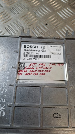 Bedienteil Getriebe getriebe ZF 0260001041