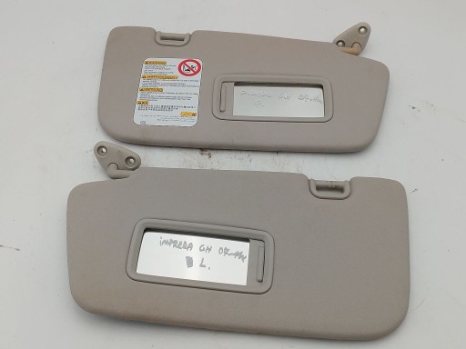 Subaru Impreza III 3 GH covers przeciwsloneczne left and right