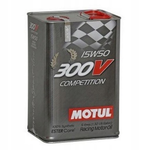 MOTUL 300V 15W50 COMPETITION Racing масло 5л