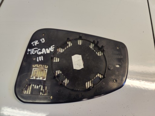 RENAULT MEGANE III WKLAD mirrors SZKLO 12523070