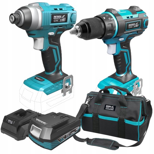 DEDRA АКУМУЛЯТОРНИЙ НАБІР ІНСТРУМЕНТІВ DED7018