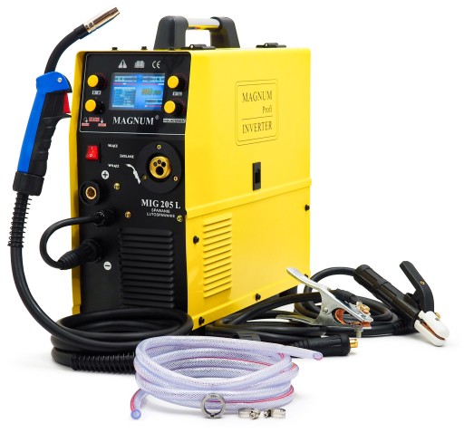 Зварювальний апарат Magnum MIG 205l припій LCD 200 A