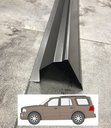 Поріг Ford Expedition II (2002-2006) пороги з листового металу