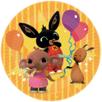 Тарілки Amscan Bing 23 см 8 шт.