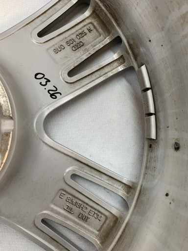 disk Audi Q3 8Jx18H2 et 34 5x112 8V0601025N 03.26