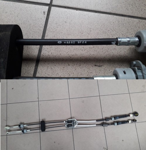 43794-H8260 - KIA STONIC 2020R LIFT 1.0 T 48V ТРОС ПЕРЕКЛЮЧЕНИЯ ПЕРЕДАЧ