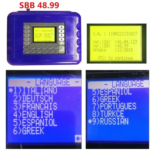 ДОСТАВКА З ПОЛЬЩІ SBB PRO2 IMMO KEY PROGRAMMER БЕЗ ПОТРІБНОГО ТОКЕНА